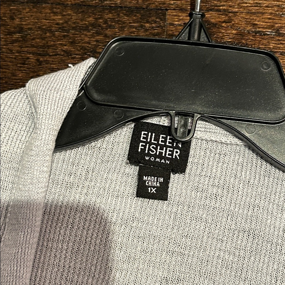 Eileen Fisher Women’s Elegant Light Purple Cardigan Size 1X