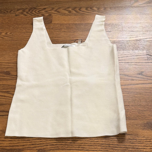 NWT Women’s Elie Tahari Cream Camisole Top Size Medium