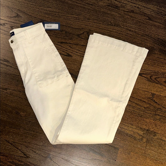 NWT Ramy Brook Women’s  White Wide Leg Jeans Size 27