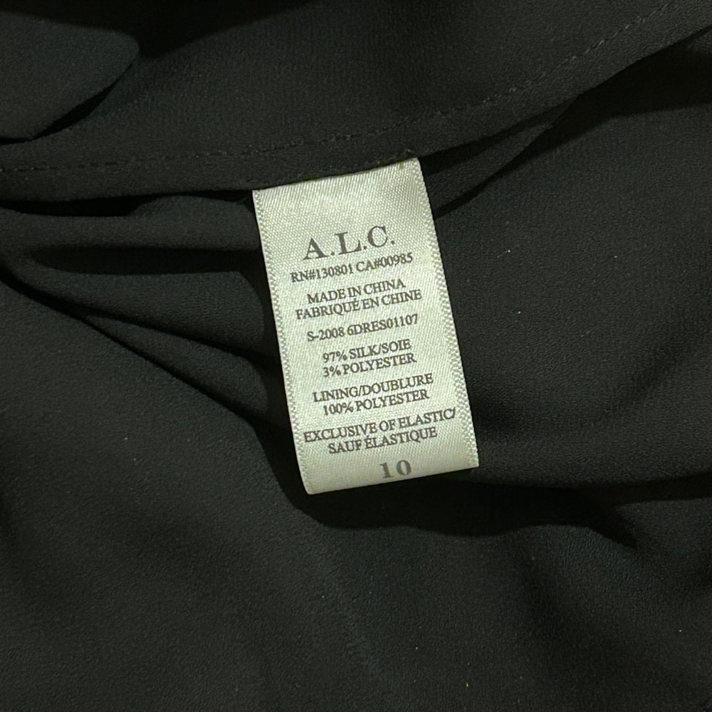 A.L.C. Women’s Floral Maxi Dress with Ruffle Hem Size 10