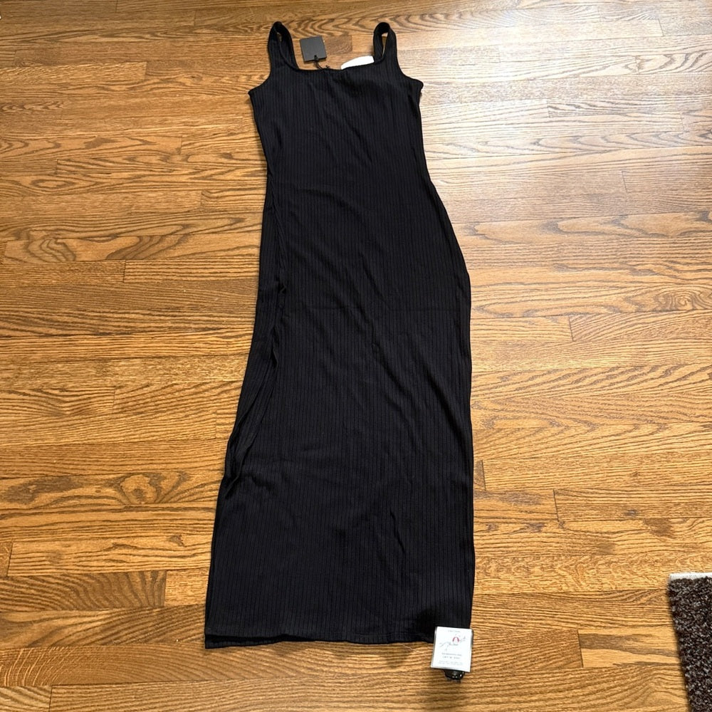 NWT n:PHILANTHROPY Black Midi Dress Size Medium
