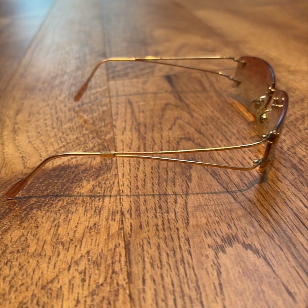 Versace Woman’s Vintage Gold Sunglasses