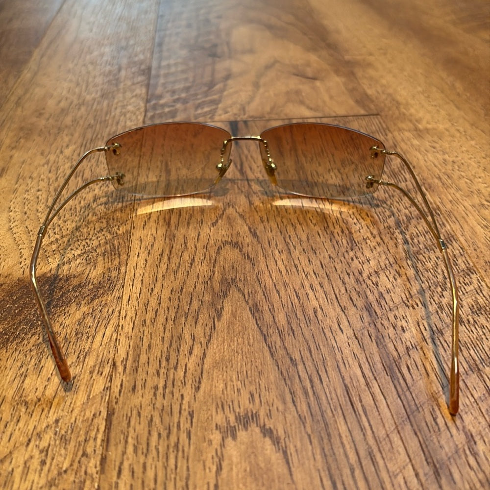 Versace Woman’s Vintage Gold Sunglasses