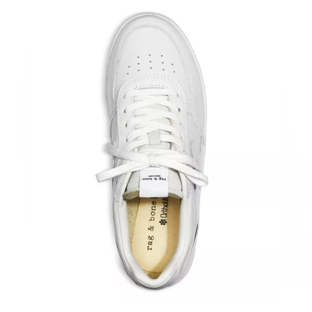 NWT Rag & Bone Retro Court White Sneakers Size 6.5