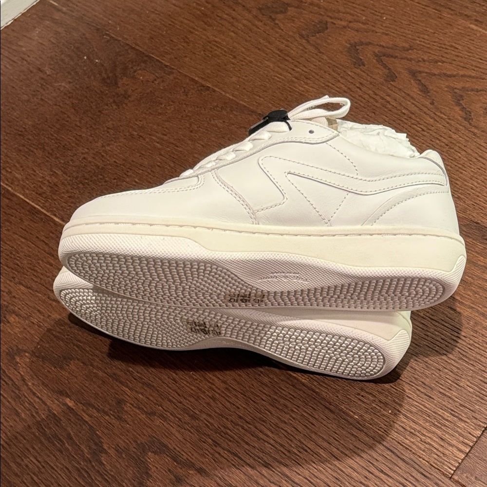 NWT Rag & Bone Retro Court White Sneakers Size 6.5