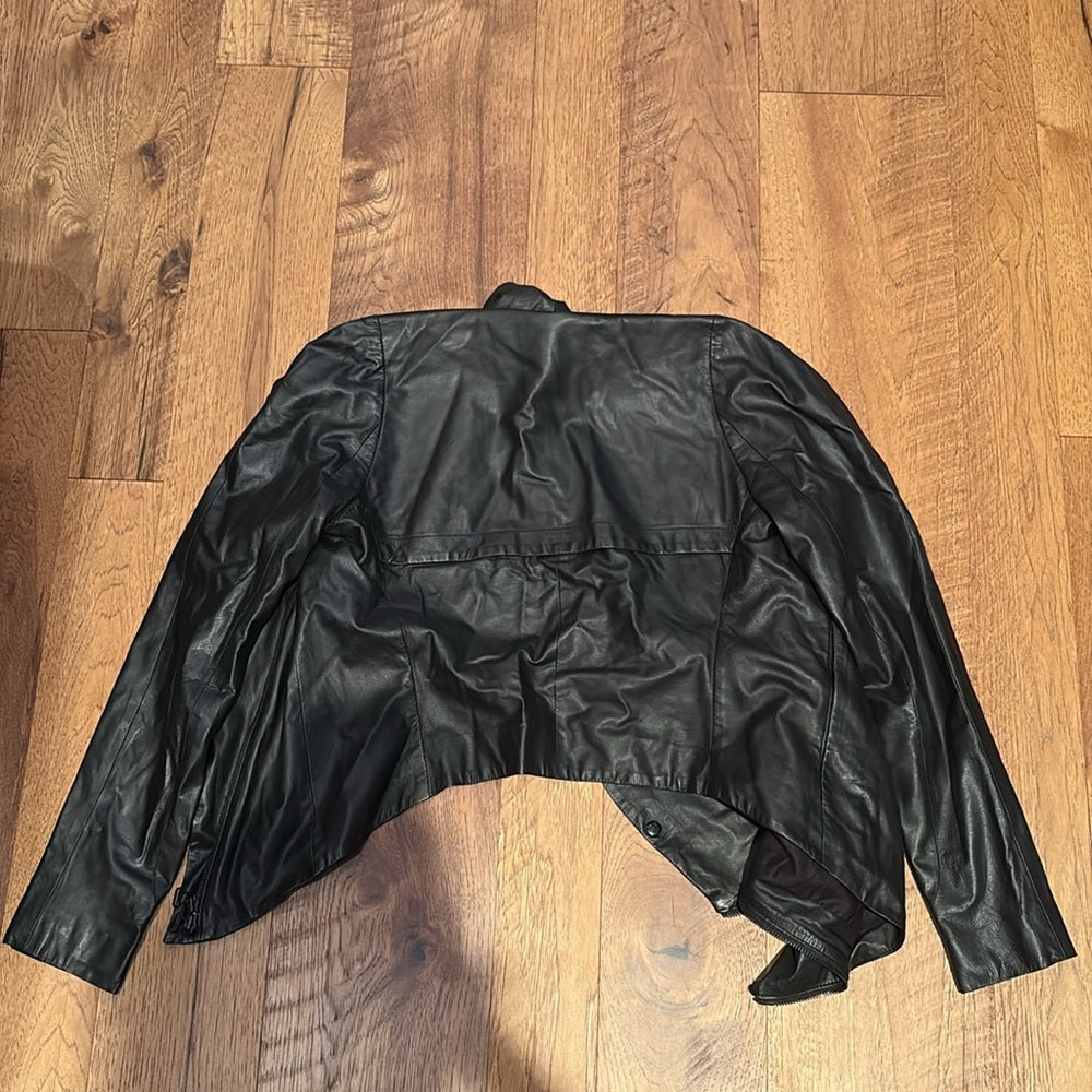 Helmut Lang Woman’s Leather Jacket Size M