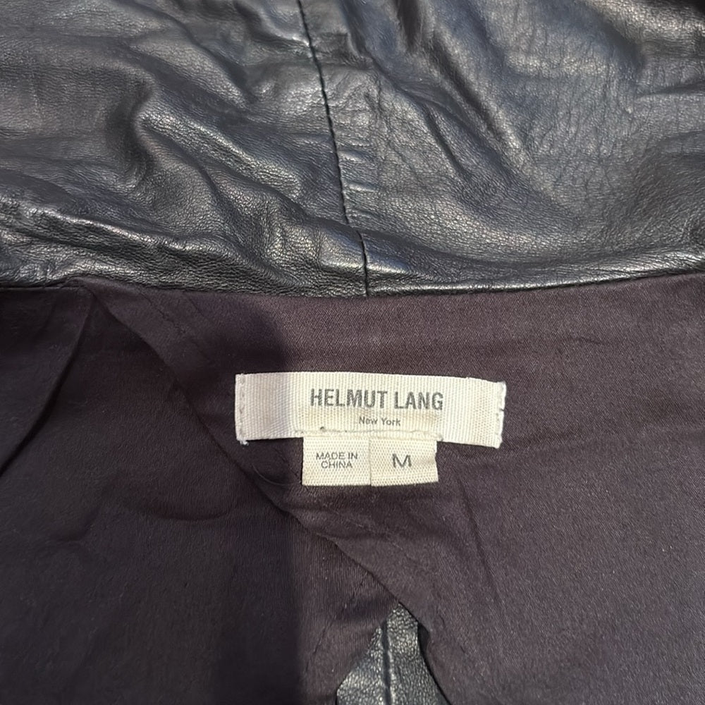 Helmut Lang Woman’s Leather Jacket Size M