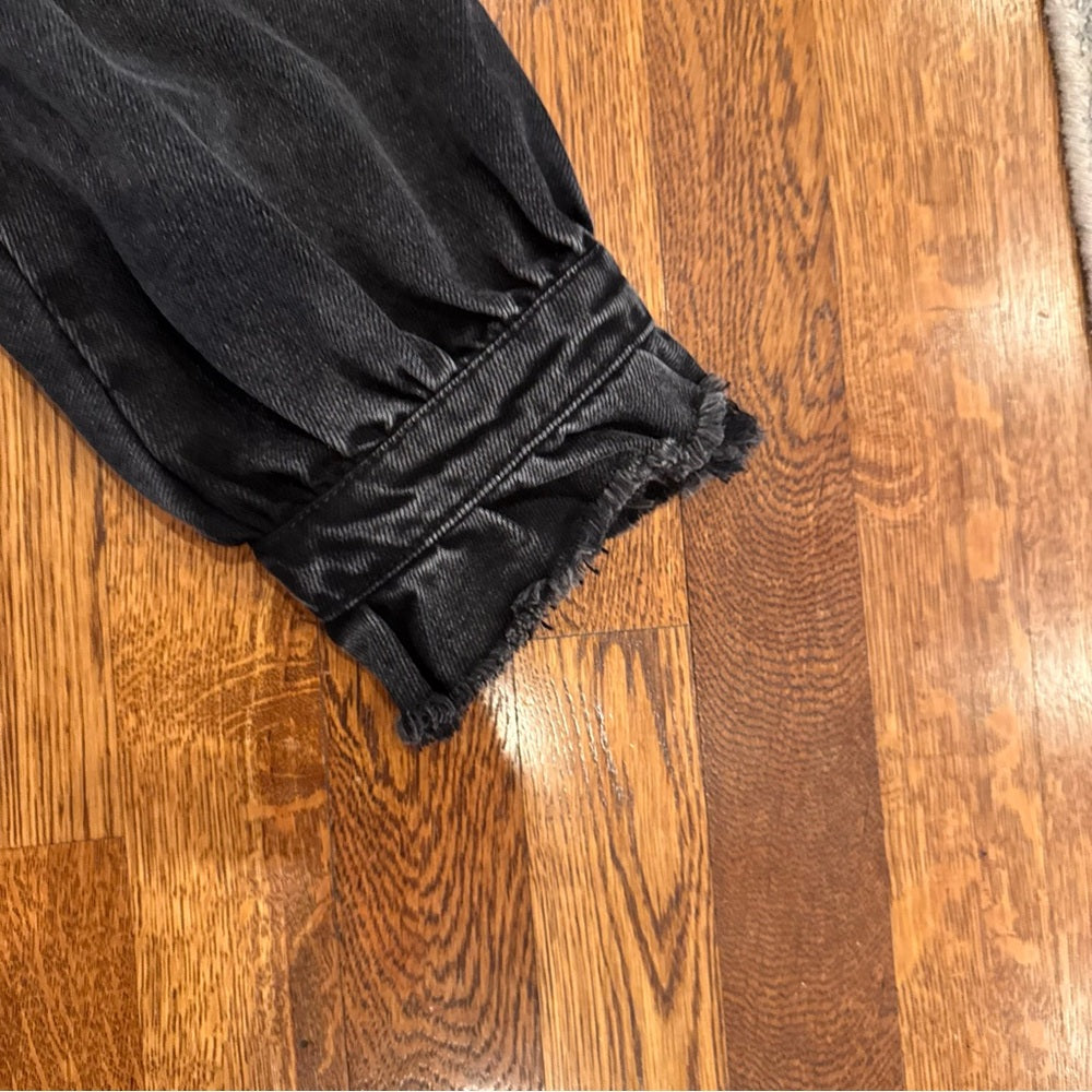 Generation Love Black Jean Jacket Size Medium