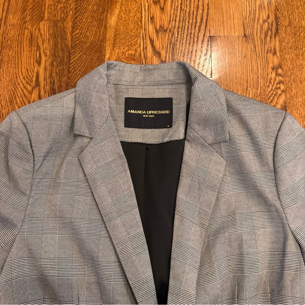 Amanda Uprichard Gray Women's Blazer Size Medium