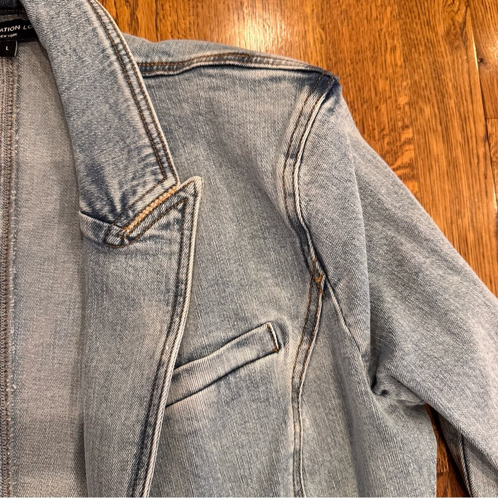 Generation Love Women's Light Blue Denim Jacket Size Large