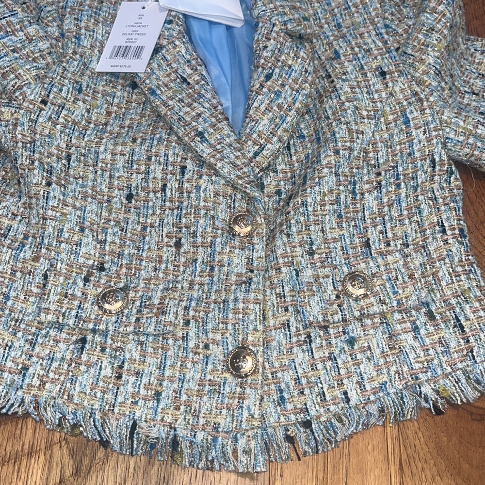 NWT Walter Baker Woman’s Delray Tweed Lyona Jacket and Skirt Size XS /2