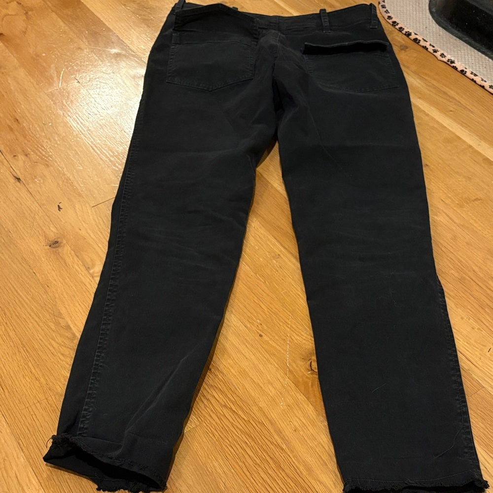 Nili Lotan Women's Black Cargo Jeans Size 0