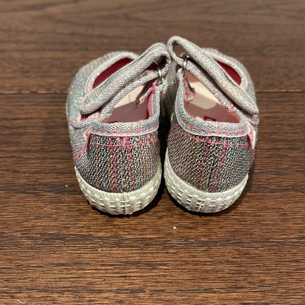 Cienta Rainbow Mary Jane Baby Shoes Size 3