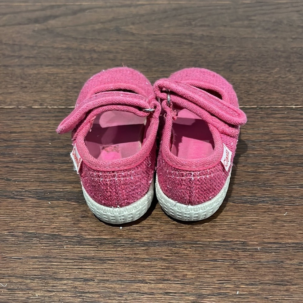 Cienta Pink Mary Jane Baby Shoes Size 5