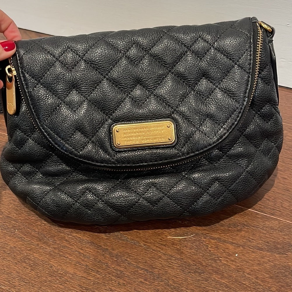 Marc by Marc Jacobs Black Quilted Crossbody Bag