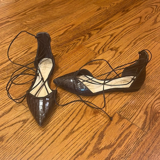 Schutz Woman’s Coffee Shoes Size 9.5