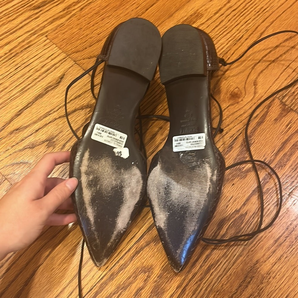 Schutz Woman’s Coffee Shoes Size 9.5