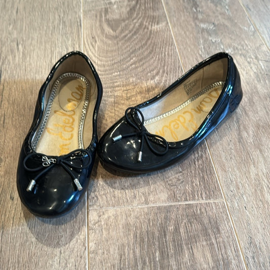 Sam Edelman Girl’s Felicia Black Ballet Shoes Size 4