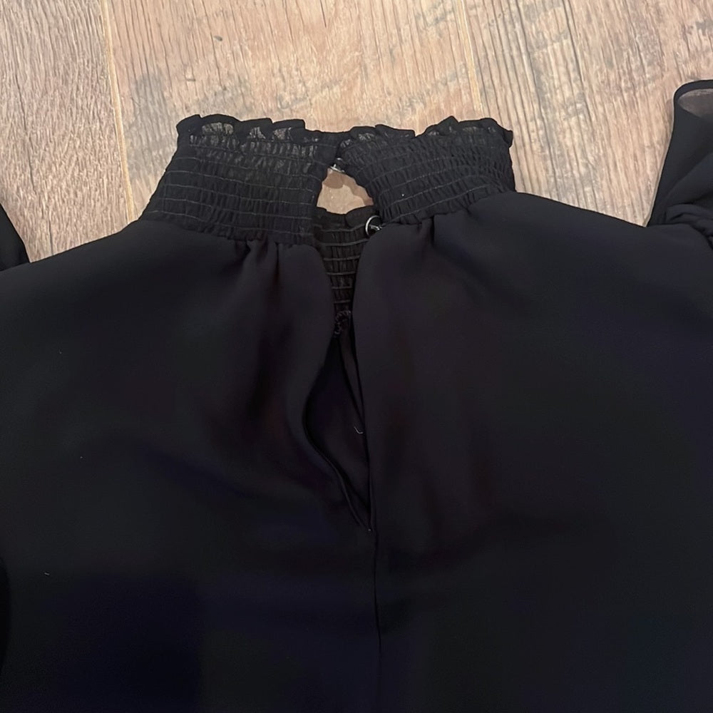 1. State Woman’s Black Blouse Size Small