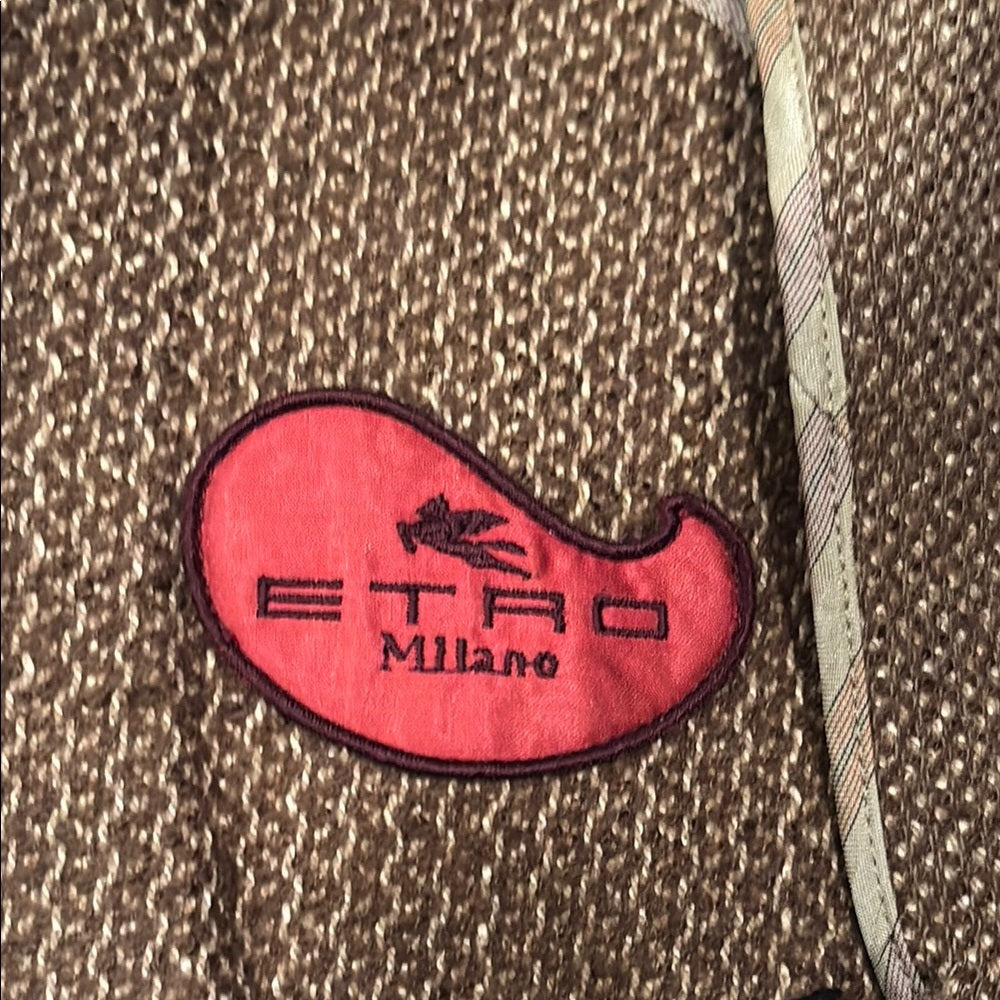 Etro Milano Women’s Brown Jacket Size 42