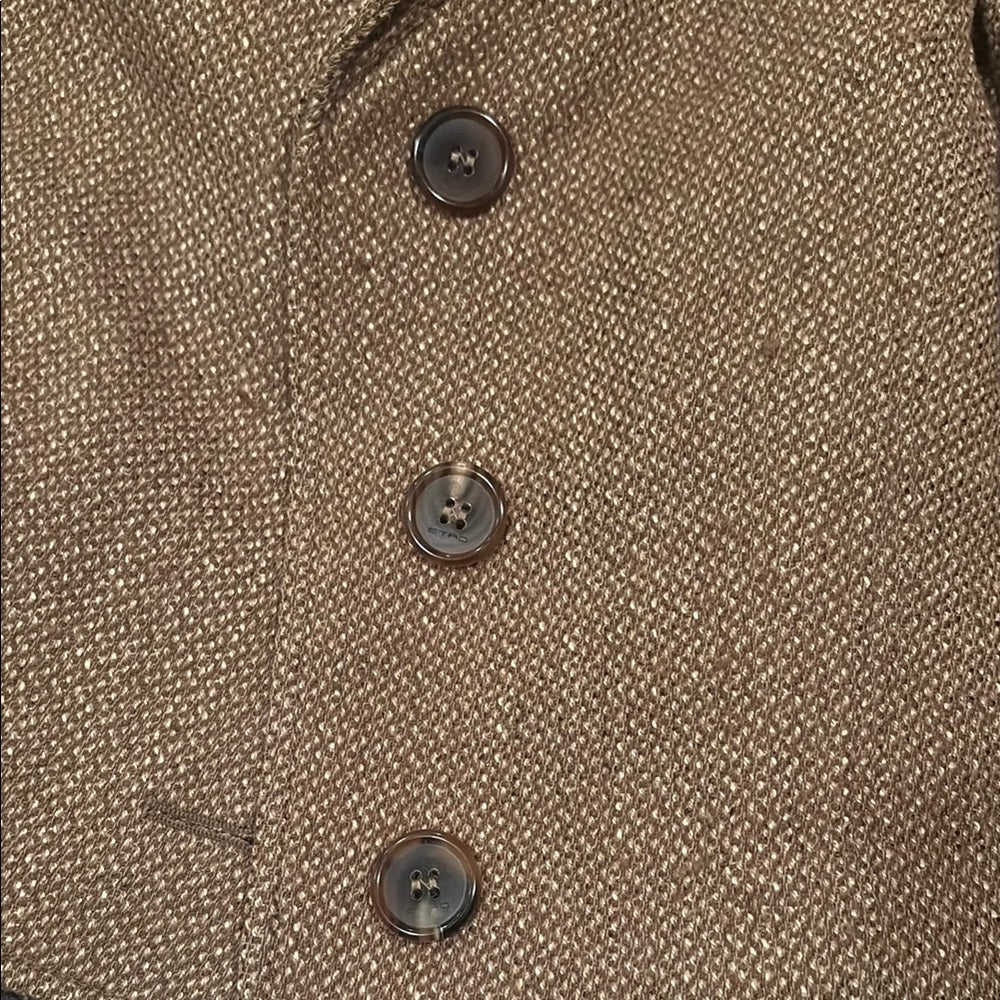Etro Milano Women’s Brown Jacket Size 42