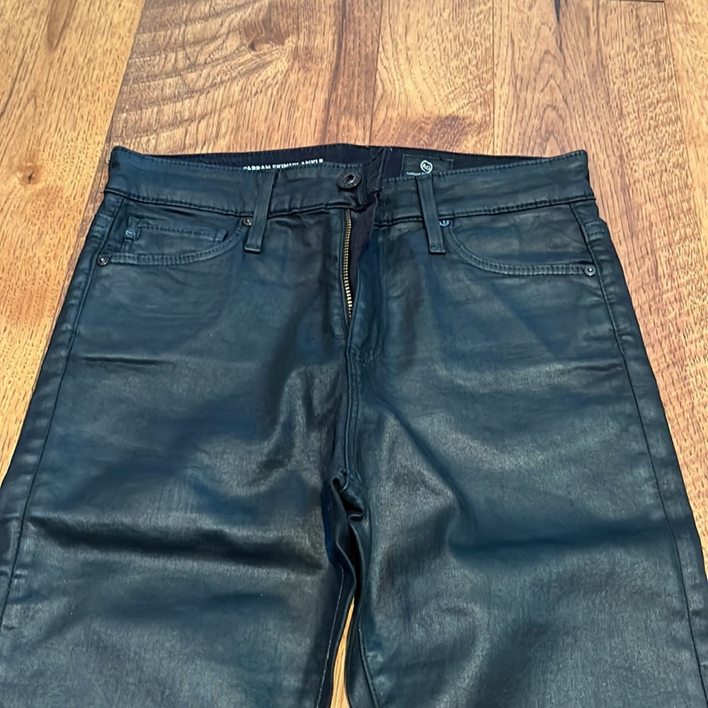 Ag Adriano Goldschmied Woman’s The Farrah Skinny High Rise Ankle Jeans Size 25R