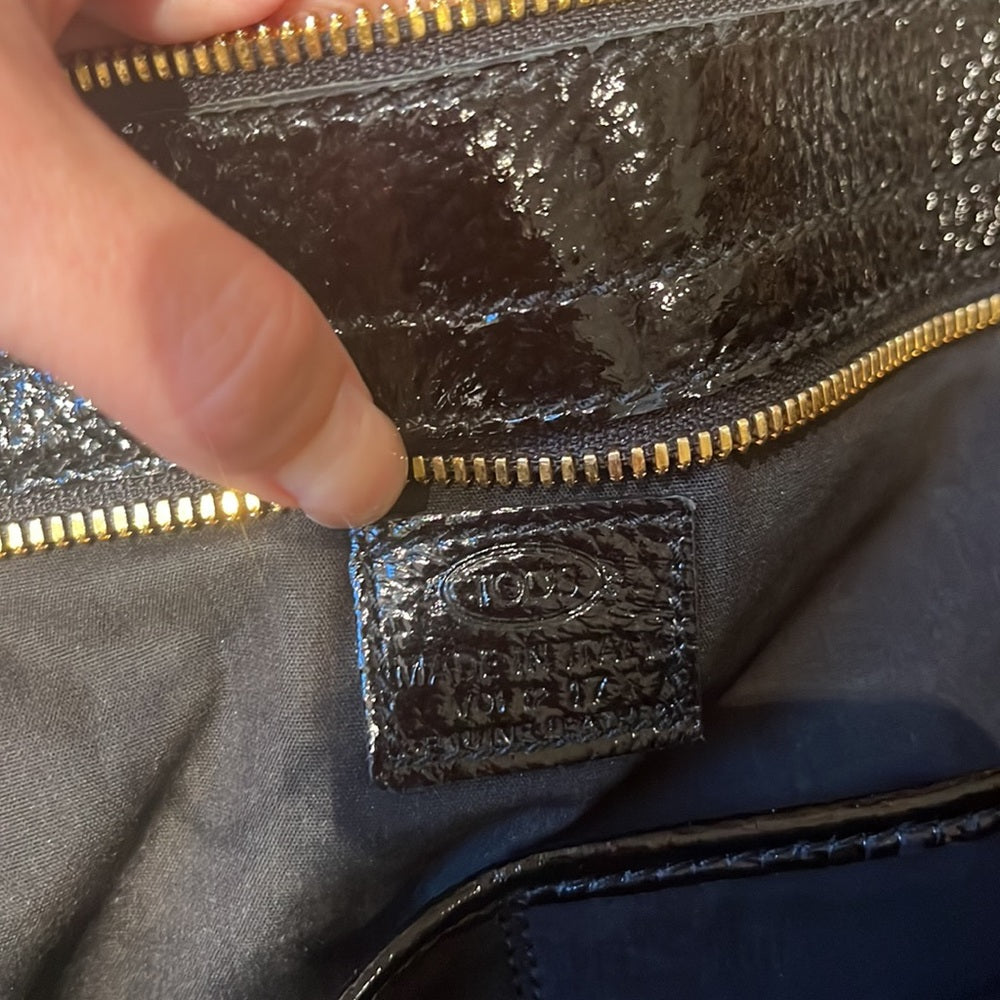 Tod’s Black Genuine Leather Bag