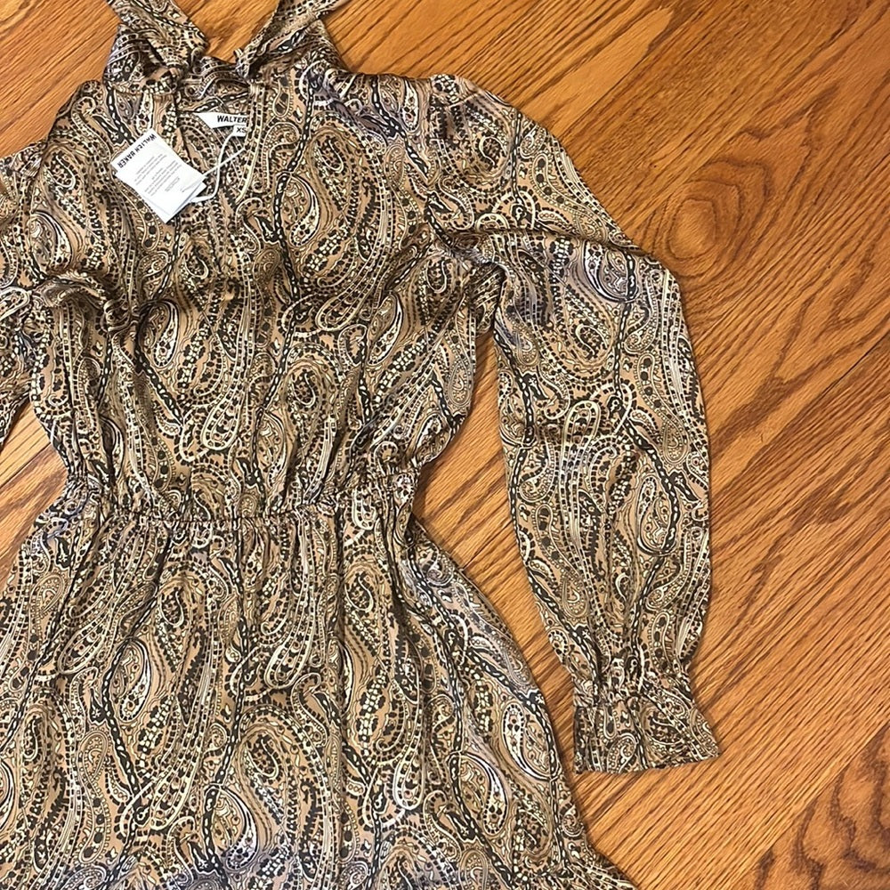NWT Walter Baker Woman’s Desert Paisley Larana Dress Size XS