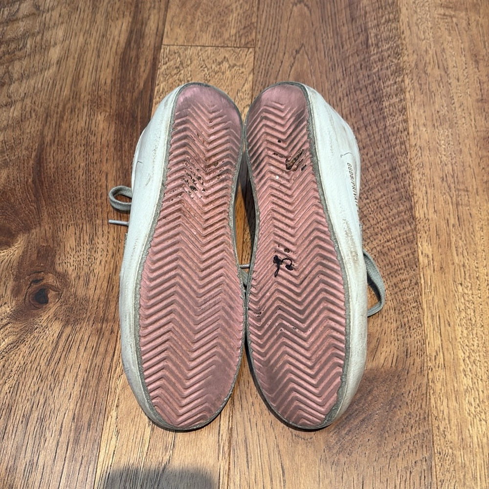 Golden Goose Woman’s White Star Sneakers Size 37/7