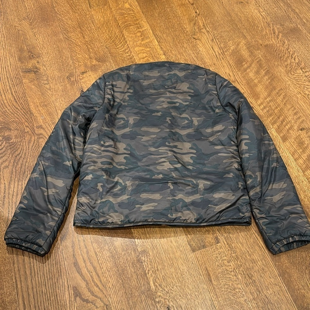 Generation Love Women’s Bomber Jacket Green and Brown Size Small