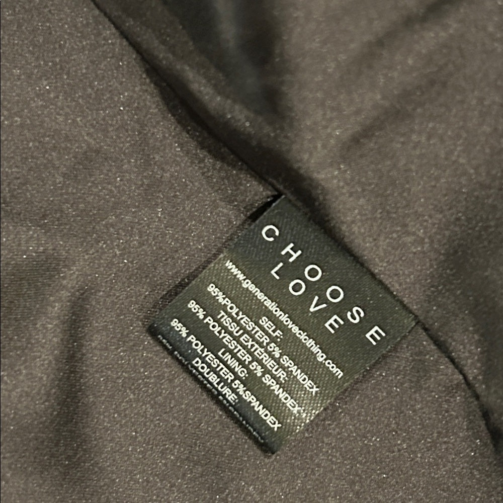 Generation Love Women's Double-Breasted Black Blazer Size Large