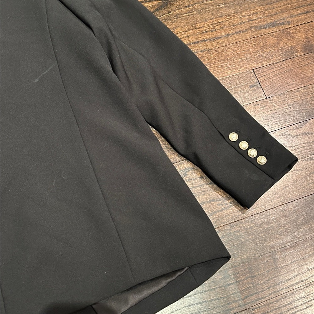 Generation Love Women's Double-Breasted Black Blazer Size Large