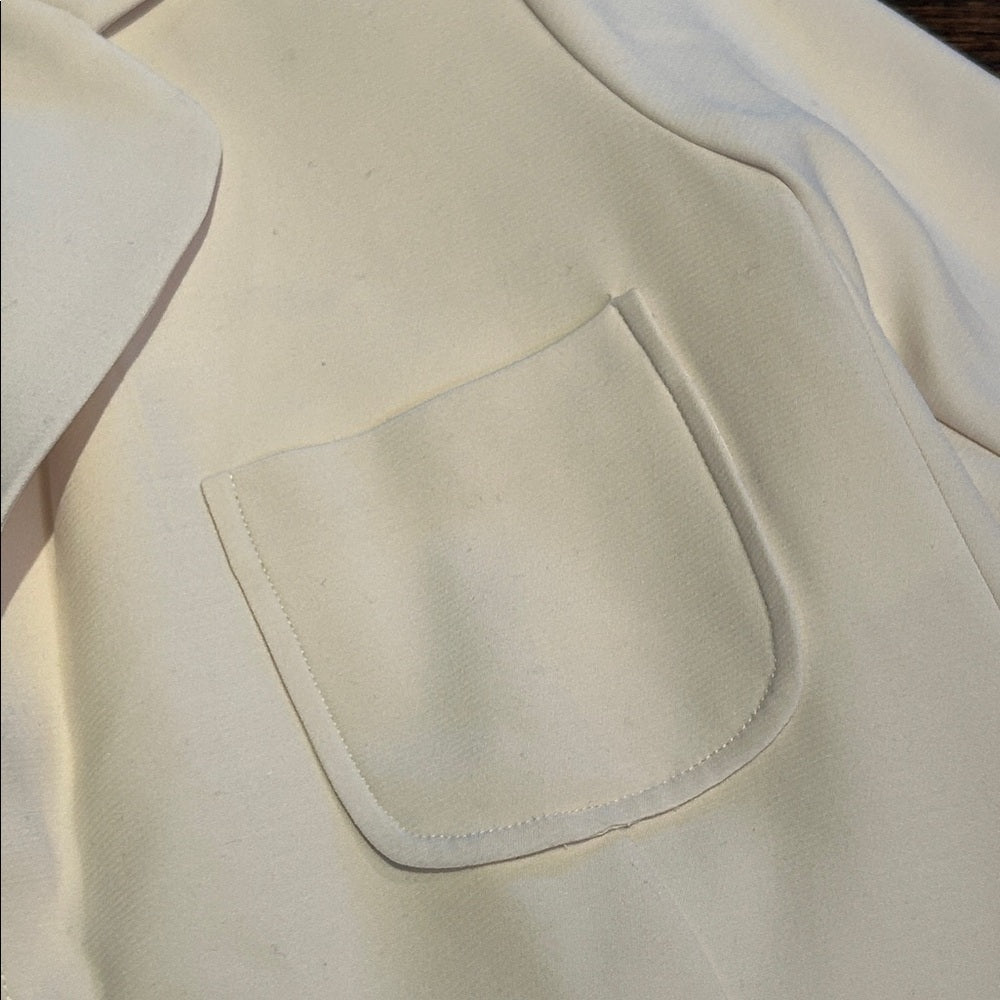 NWT 525 Women's Cream Blazer Size Large