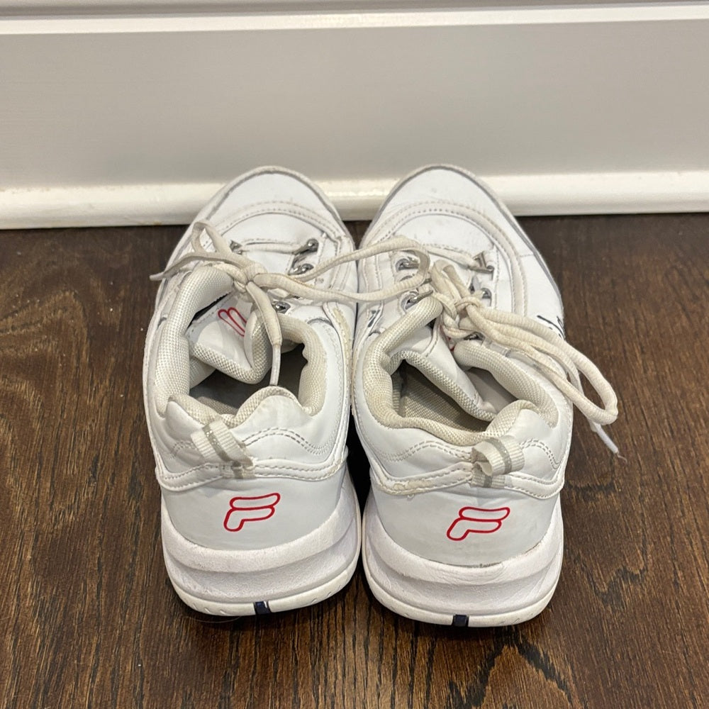 Fila Women’s White Athletic Shoes Size 8.5