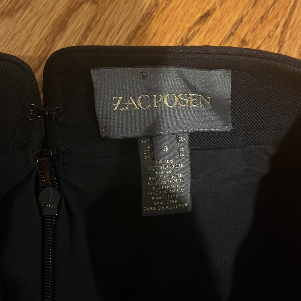 Zac Posen Woman’s Black Skirt Size 4