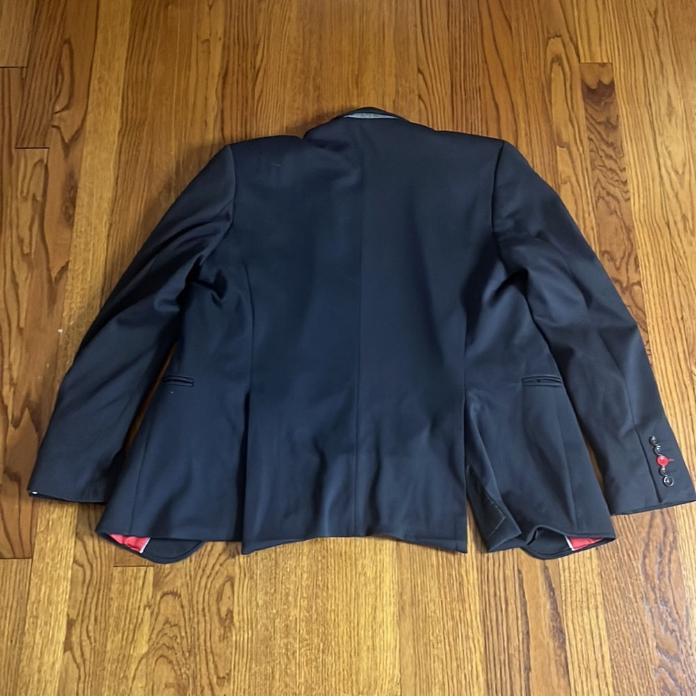 Jeel Men’s Navy and Red Blazer Size 50