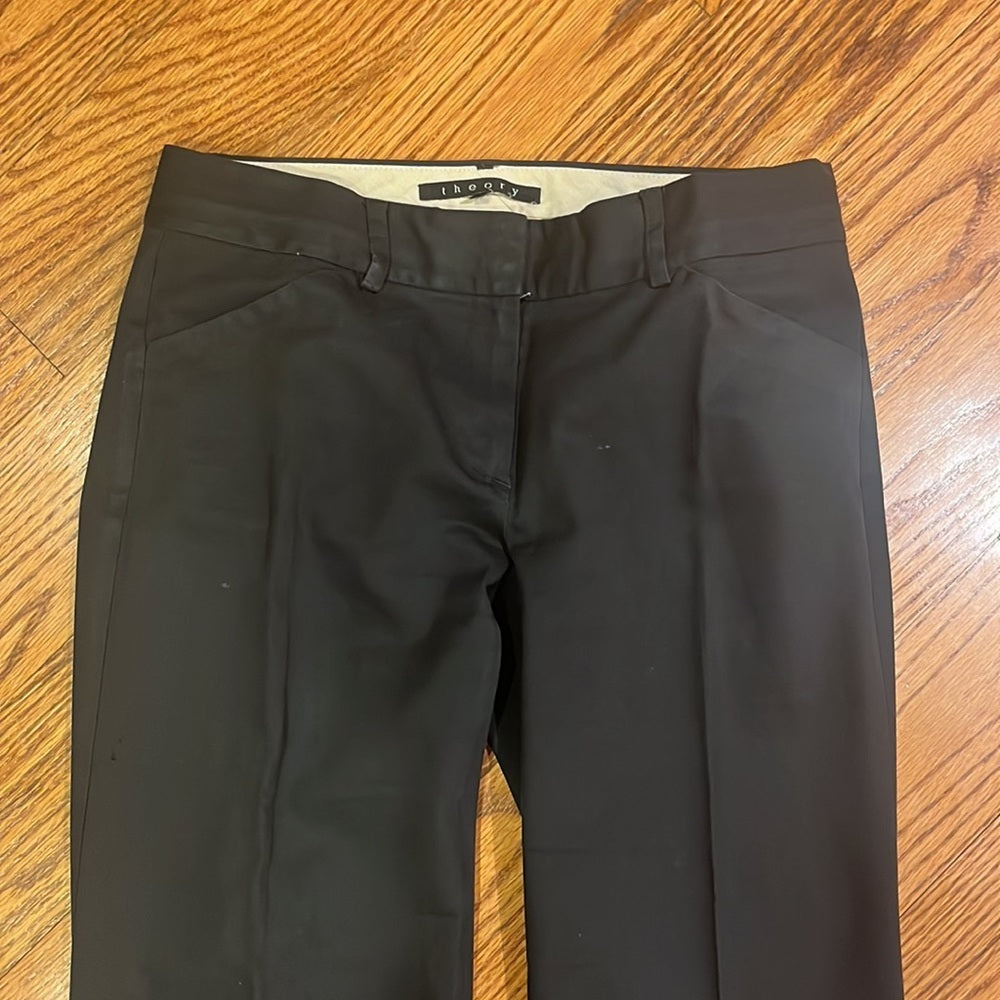 Theory Woman’s Black Trousers Size 4