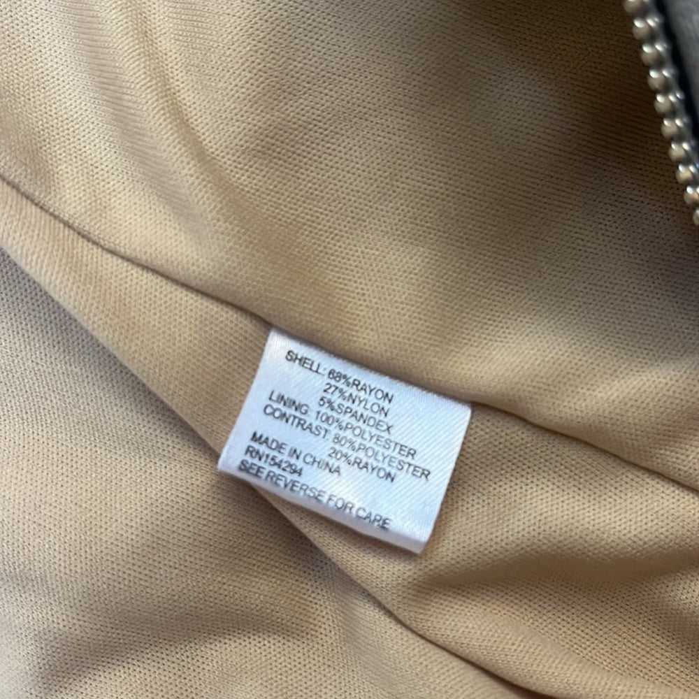 Central Park West Woman’s Layered Hooded Jacket Size XS