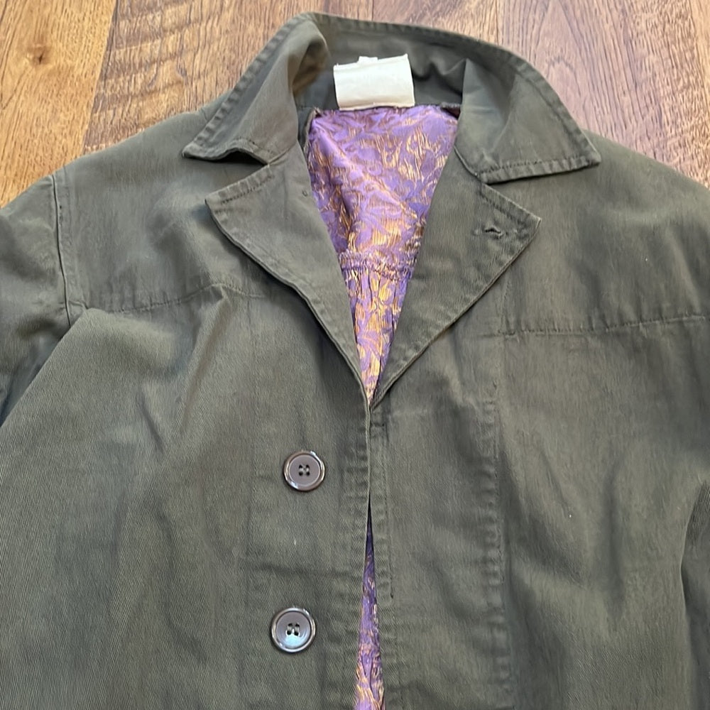Muche Muchette Woman’s Green and Purple Jacket 0/S