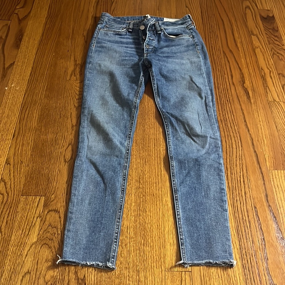 Rag & Bone Woman’s Nina High-Rise Ankle Skinny Jeans Size 25