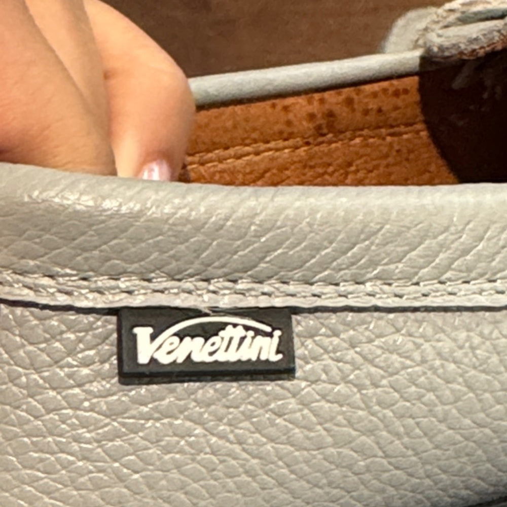 Venettini Gray Kids Loafers Driving Shoes Size 11