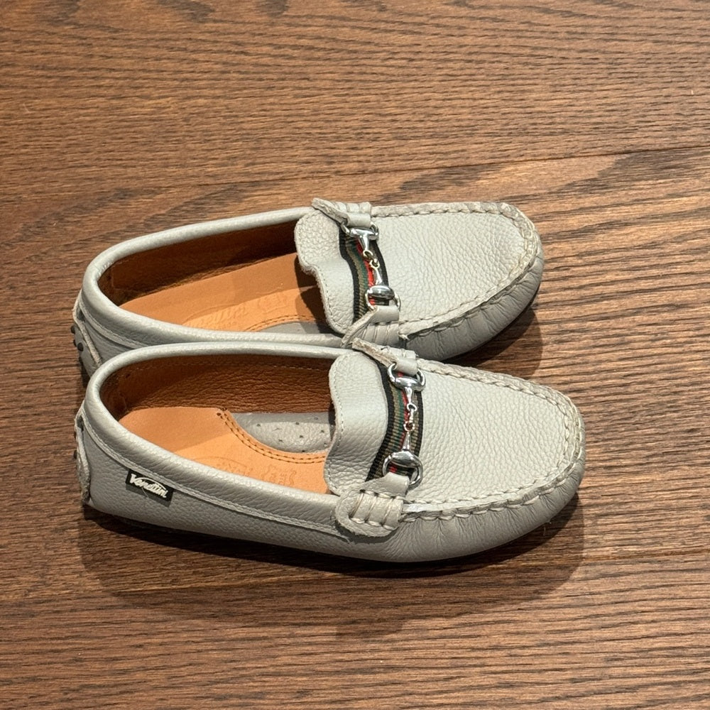 Venettini Gray Kids Loafers Driving Shoes Size 11