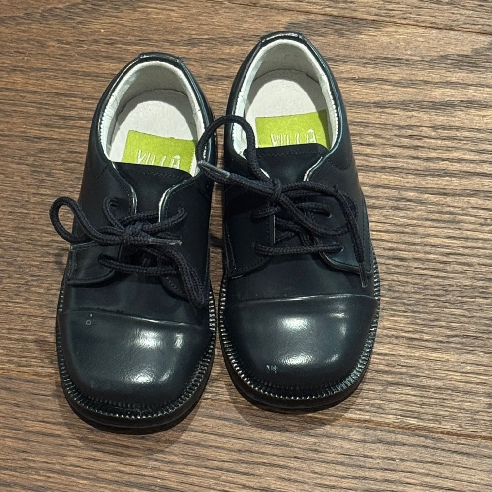 NWT Villa Scarpa Black Kids Shoes Size 21