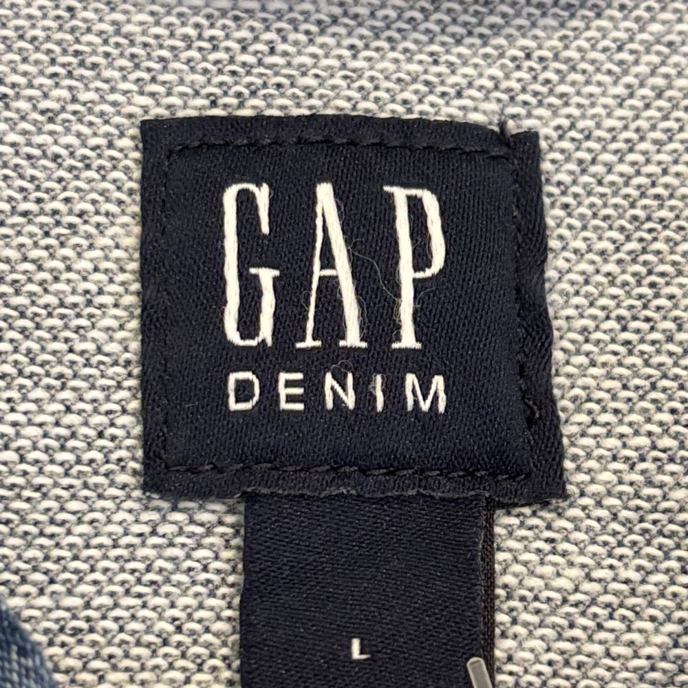NWT GAP Girl’s Light Blue Denim Jacket with Button Front Size Large