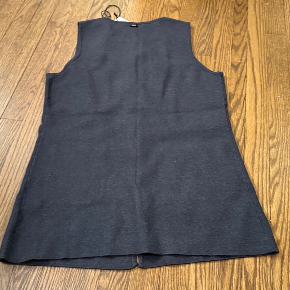 NWT Scotch & Soda Charcoal Gray Label Detail Top Size Medium