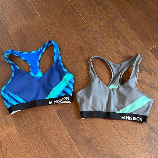 MISSION Women’s Sports Bra Size Large