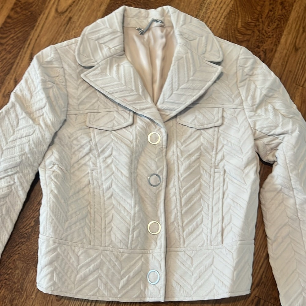 Elie Tahari Women’s Cream Jacket One Size