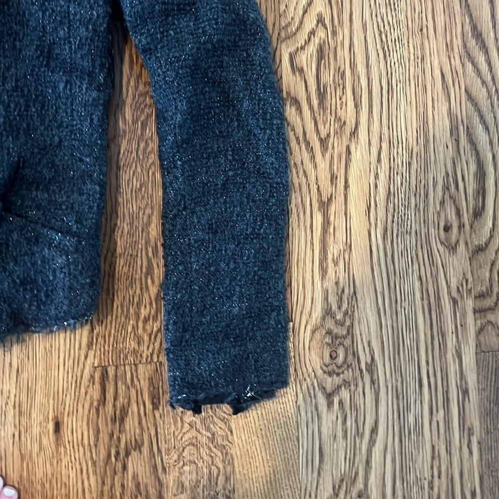 Iro Women’s Black Fluffy Jacket Size 2