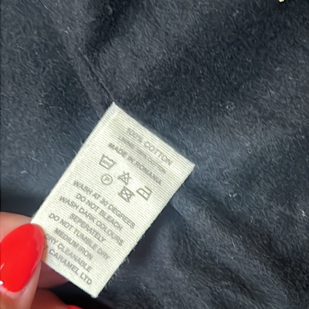 Caramel Women’s Black Corduroy Jacket Size 6