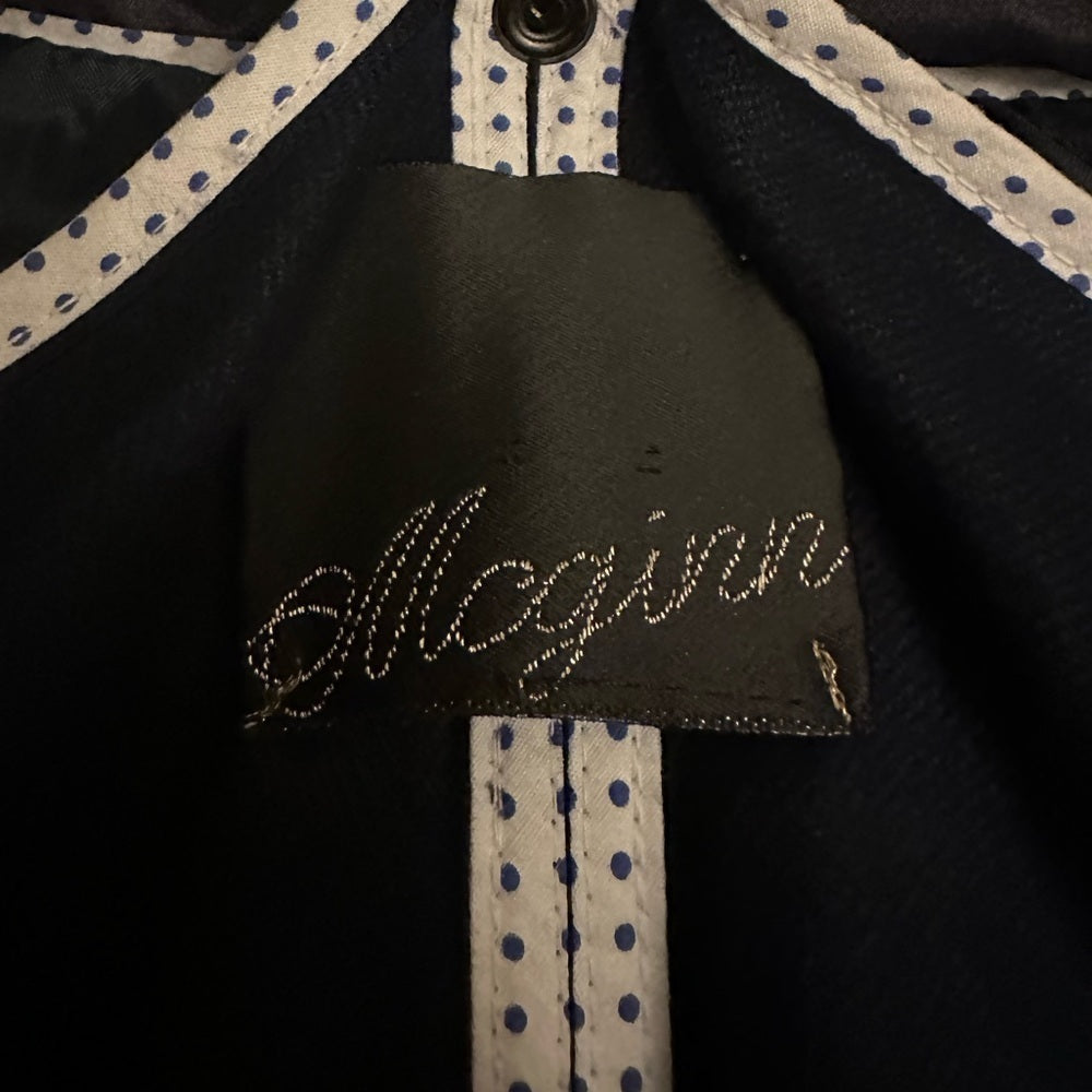 McGinn Black Thick Rain Jacket Size 38